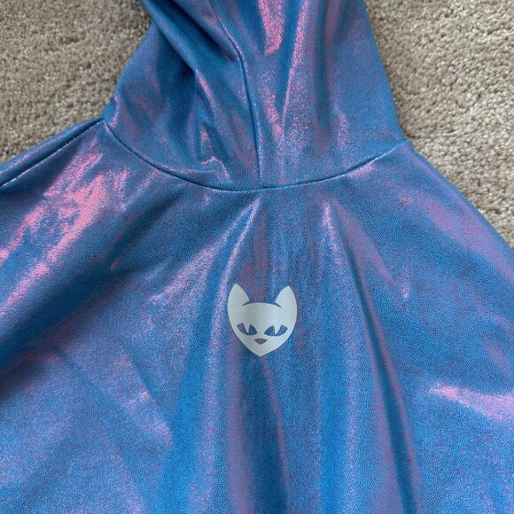 HIRO GATO Mystique Metallic Spandex Leotard L LARGE BRAND NEW LIMITED L@@K - Picture 2 of 12